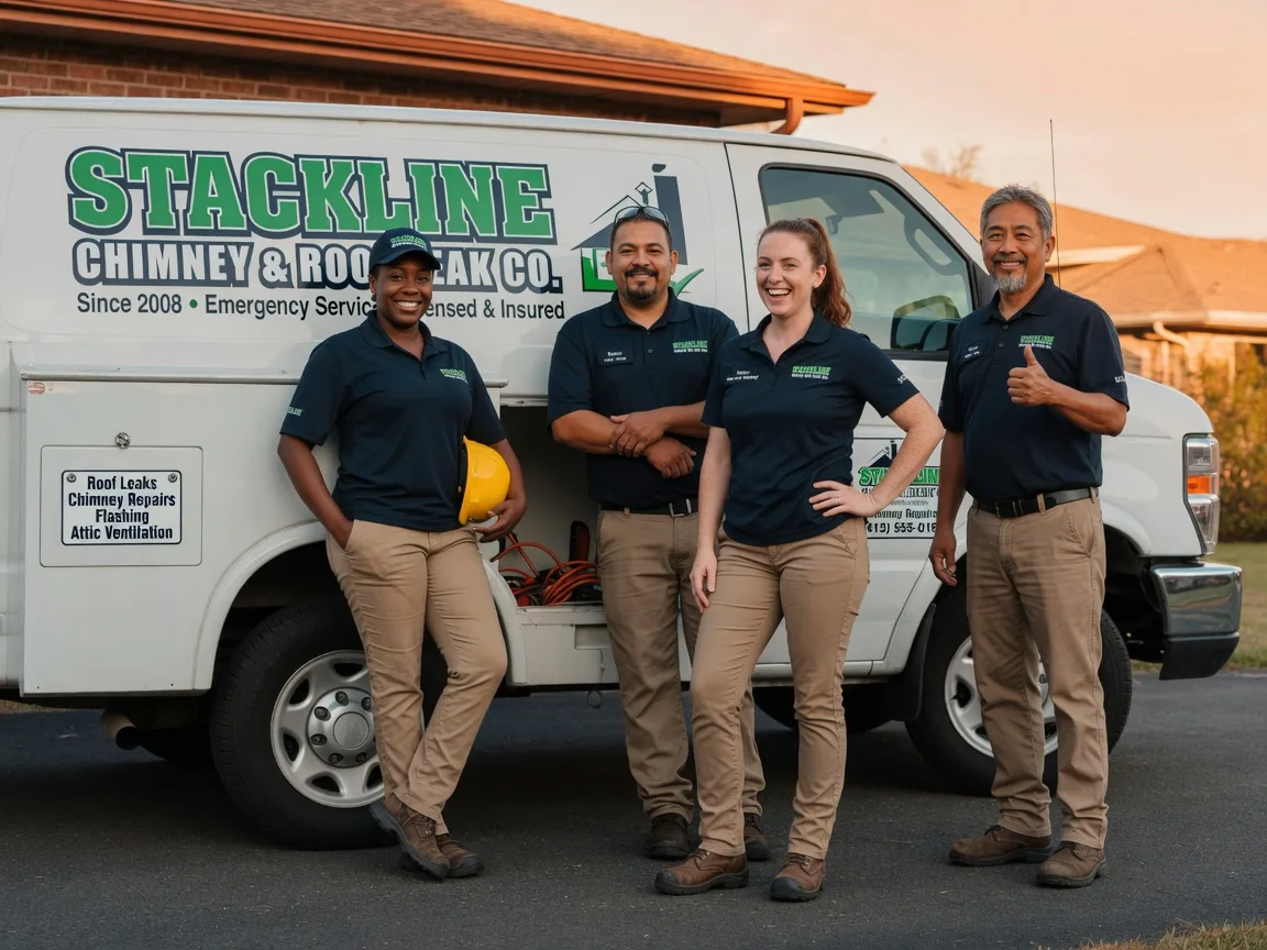Chimney flashing repair company in Crawford, TN